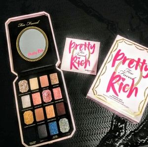 BNIB Too Faced Pretty Rich 16 shade eyeshadow Pall